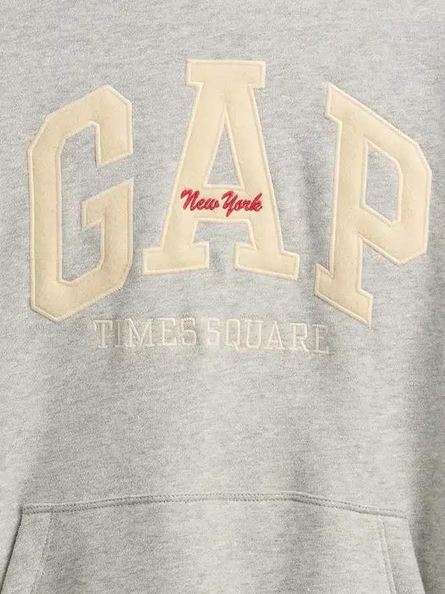 Sudadera con capucha Vintagesoft NYC Times Square para niños