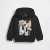 Sudadera con capucha Vintagesoft para niños pequeños con diseño de Jean-Michel Basquiat