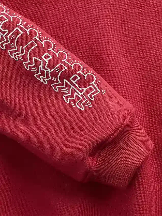 Sudadera con capucha Vintagesoft para niños pequeños de Keith Haring