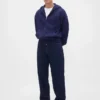 Sudadera con capucha y cremallera de felpa francesa extra gruesa para adultos