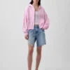Sudadera con capucha y cremallera de felpa Vintagesoft