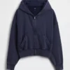 Sudadera con capucha y cremallera de felpa Vintagesoft