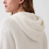 Sudadera con capucha y cremallera de punto Shaker oversize de CashSoft