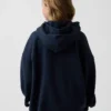 Sudadera con capucha y cremallera extragrande Vintagesoft para niños
