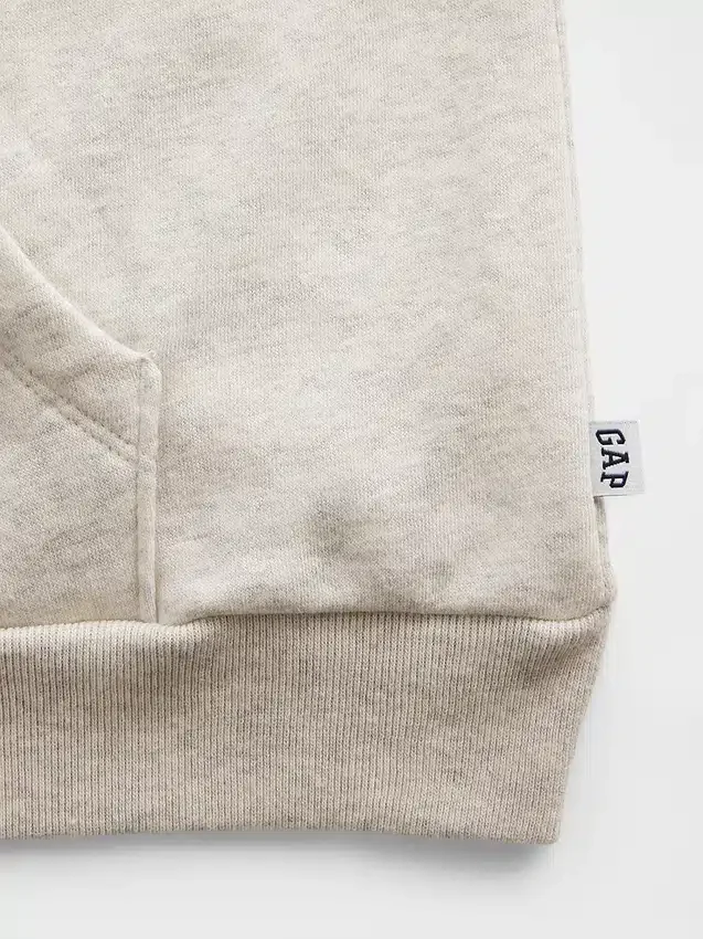 Sudadera con capucha y cremallera extragrande Vintagesoft para niños