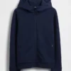 Sudadera con capucha y cremallera GapFit Tech de secado rápido para niños