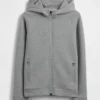 Sudadera con capucha y cremallera GapFit Tech de secado rápido para niños
