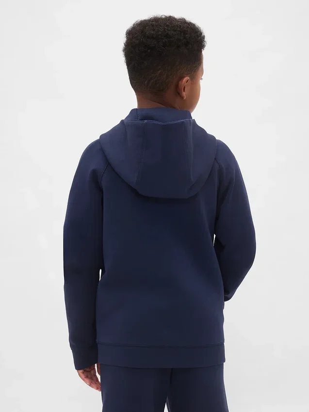 Sudadera con capucha y cremallera GapFit Tech de secado rápido para niños