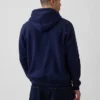 Sudadera con capucha y cremallera holgada Vintagesoft para adultos