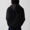 Sudadera con capucha y cremallera holgada Vintagesoft para adultos