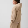 Sudadera con capucha y cremallera holgada Vintagesoft para niños
