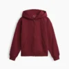 Sudadera con capucha y cremallera holgada Vintagesoft para niños