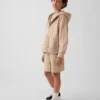 Sudadera con capucha y cremallera holgada Vintagesoft para niños