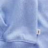 Sudadera con capucha y cremallera oversize con logo Vintagesoft para niños