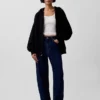 Sudadera con capucha y cremallera oversize de peso pesado para adultos