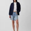 Sudadera con capucha y cremallera oversize de peso pesado para adultos