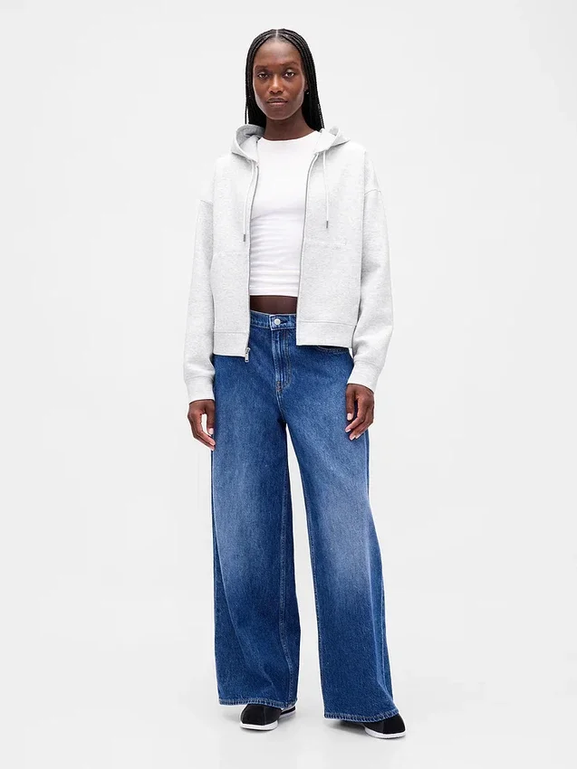 Sudadera con capucha y cremallera oversize GapFit