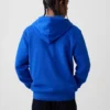 Sudadera con capucha y cremallera para adultos Vintagesoft Arch Logo
