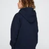 Sudadera con capucha y cremallera para niños con logotipo Vintagesoft