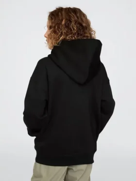 Sudadera con capucha y cremallera para niños con logotipo Vintagesoft