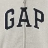 Sudadera con capucha y cremallera para niños con logotipo Vintagesoft