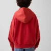 Sudadera con capucha y cremallera para niños Vintagesoft Relaxed Logo