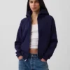 Sudadera con capucha y cremallera Vintagesoft