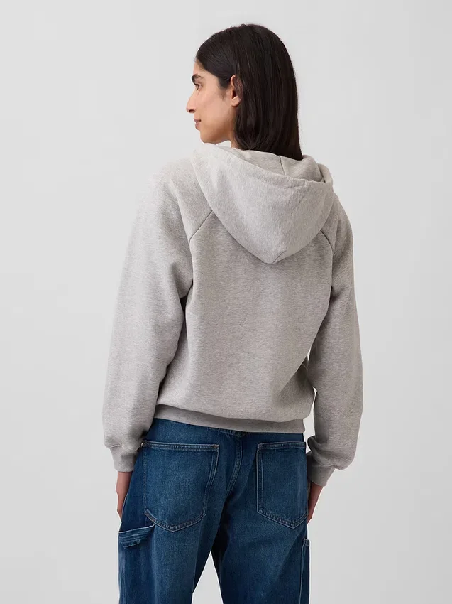Sudadera con capucha y cremallera Vintagesoft
