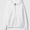 Sudadera con capucha y cremallera Vintagesoft