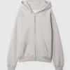 Sudadera con capucha y cremallera Vintagesoft