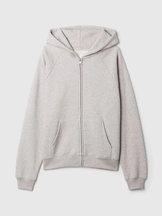 Sudadera con capucha y cremallera Vintagesoft