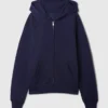 Sudadera con capucha y cremallera Vintagesoft