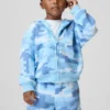 Sudadera con capucha y cremallera Vintagesoft Camo para Bebé y Niño