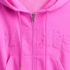 Sudadera con capucha y cremallera Vintagesoft con el logotipo de 1969