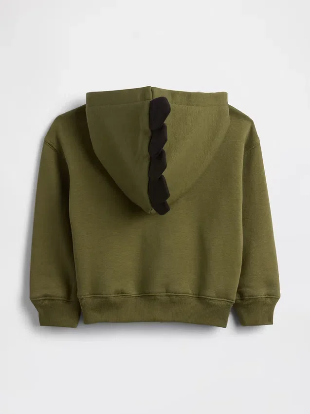Sudadera con capucha y cremallera Vintagesoft Dino para Bebé y Niño