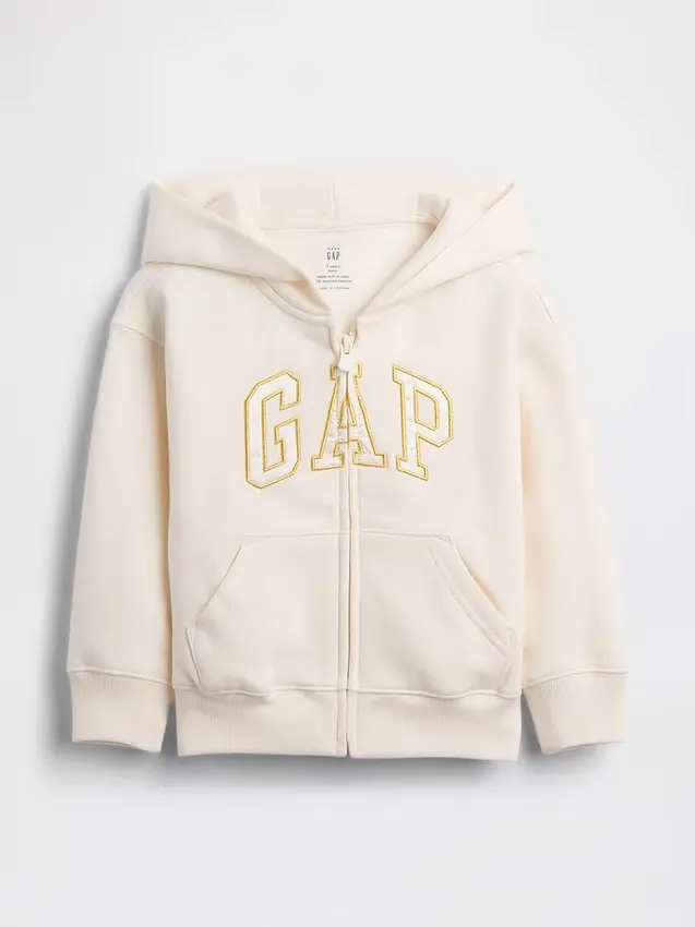 Sudadera con capucha y cremallera Vintagesoft para Bebé y Niño