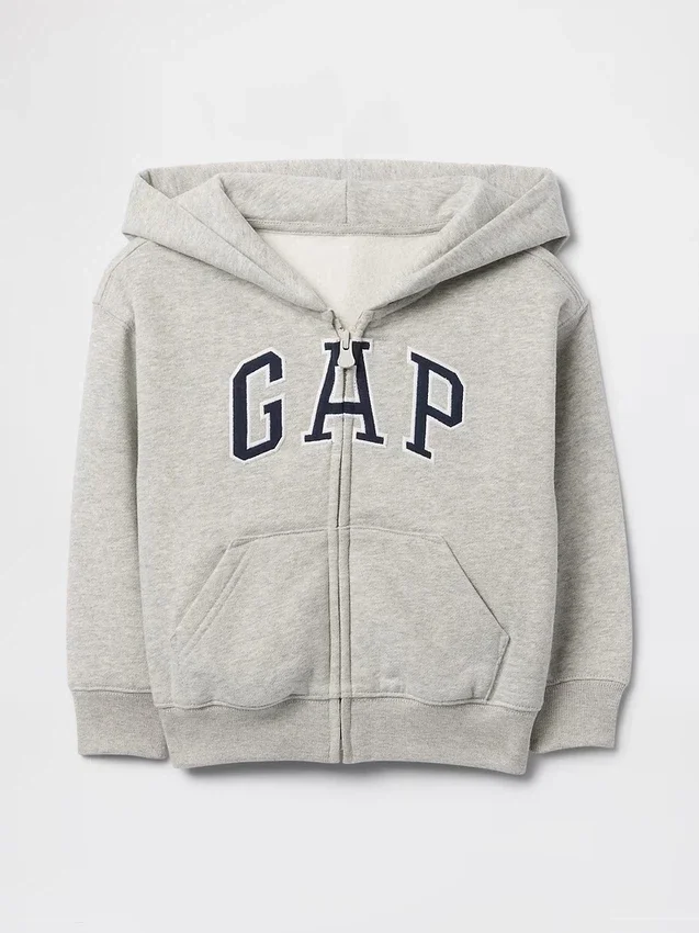 Sudadera con capucha y cremallera Vintagesoft para Bebé y Niño