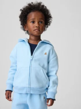 Sudadera con capucha y cremallera Vintagesoft para Bebé y Niño
