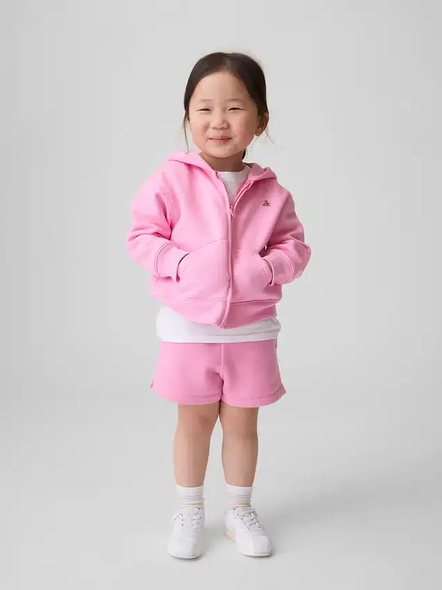 Sudadera con capucha y cremallera Vintagesoft para Bebé y Niño