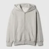 Sudadera con capucha y cremallera Vintagesoft para niños