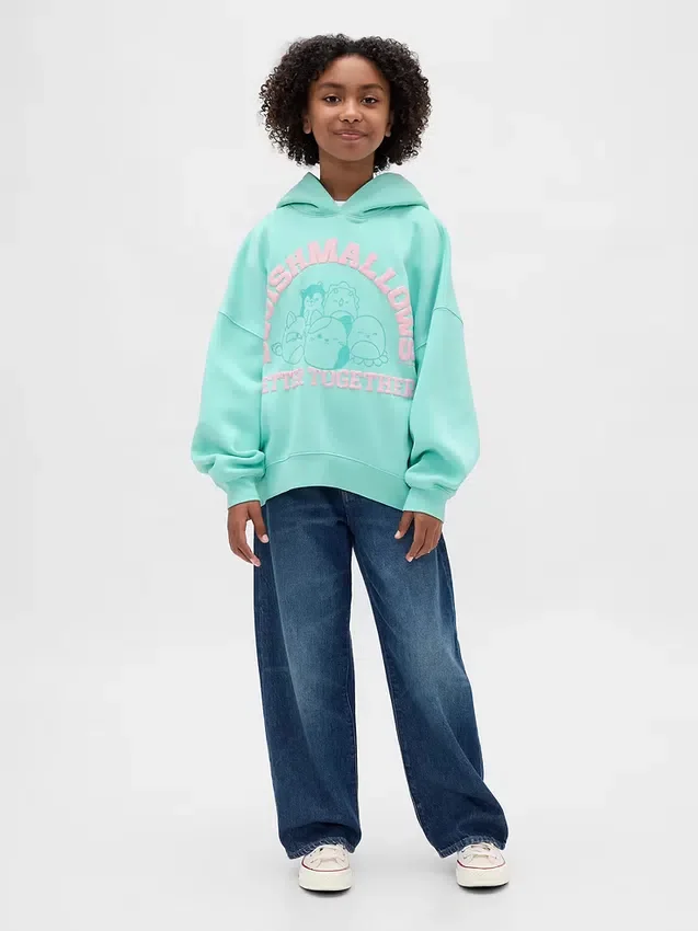 Sudadera con capucha y diseño gráfico Vintagesoft para niños