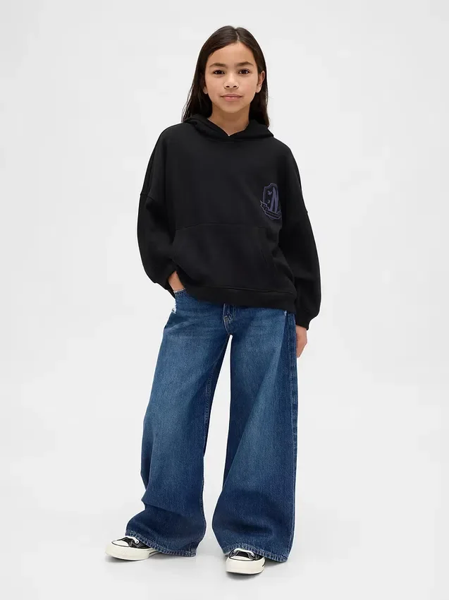 Sudadera con capucha y diseño gráfico Vintagesoft para niños