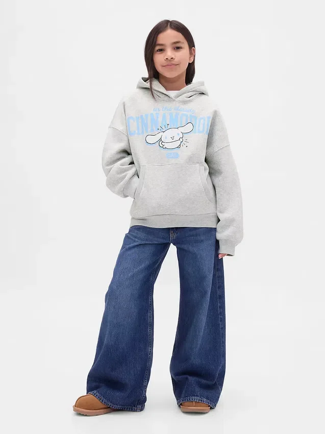 Sudadera con capucha y diseño gráfico Vintagesoft para niños