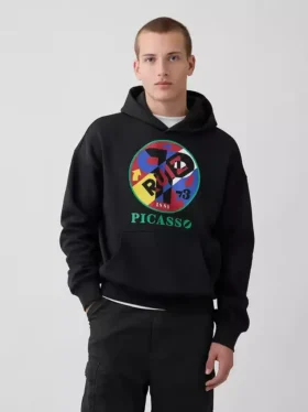 Sudadera con capucha y diseño «Vintagesoft» de Robert Indiana