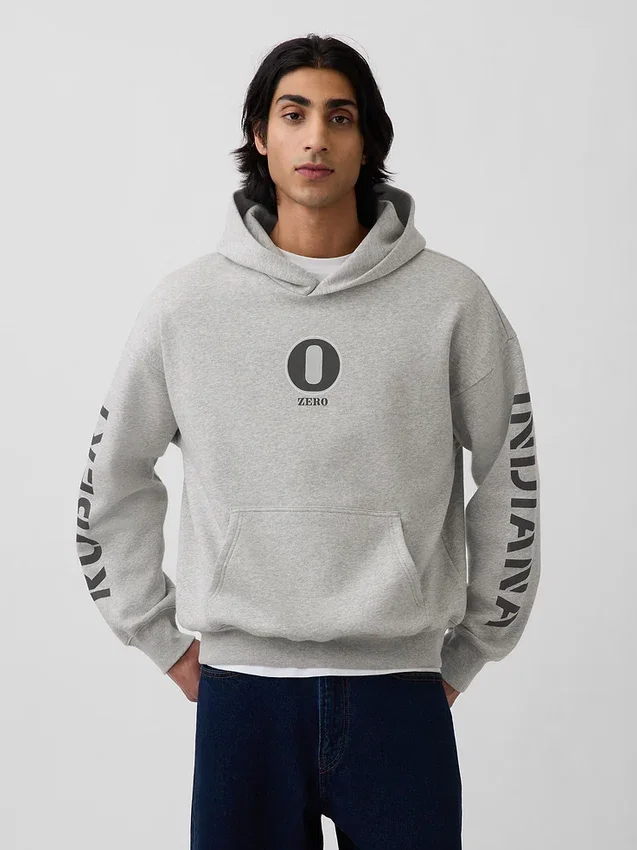 Sudadera con capucha y diseño «Vintagesoft» de Robert Indiana