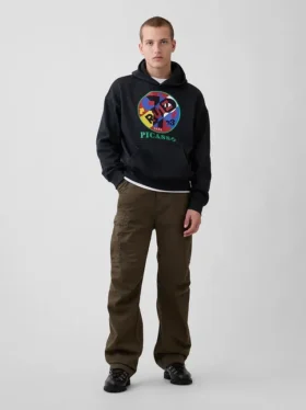 Sudadera con capucha y diseño «Vintagesoft» de Robert Indiana