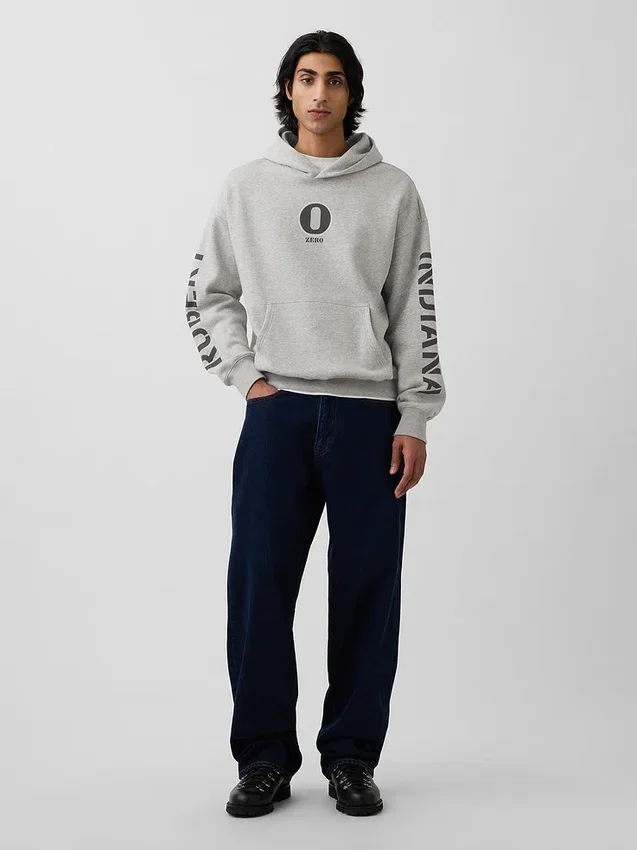 Sudadera con capucha y diseño «Vintagesoft» de Robert Indiana