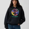 Sudadera con capucha y diseño «Vintagesoft» de Robert Indiana