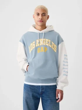 Sudadera con capucha y logotipo de GAP Los Ángeles