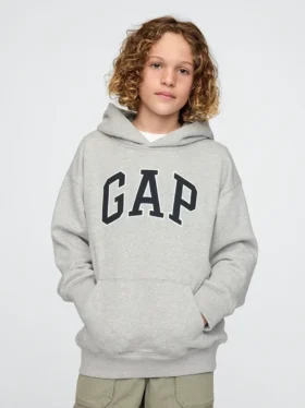 Sudadera con capucha y logotipo Vintagesoft para niños